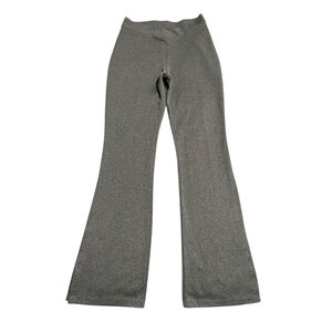 Poetery Flared Leggings Women's Medium Gray Heathered Yoga Pants